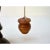 Chinese Title: Vintage Hand Carved Wood Fisherman Figure With Shoulder Pole For Sale - Image 3 of 8