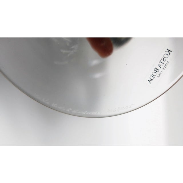 Sweden Scandinavian Modern Crystal Candlestick Holders - Set of 3 For Sale - Image 12 of 13