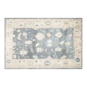1960s Turkish Oushak Rug