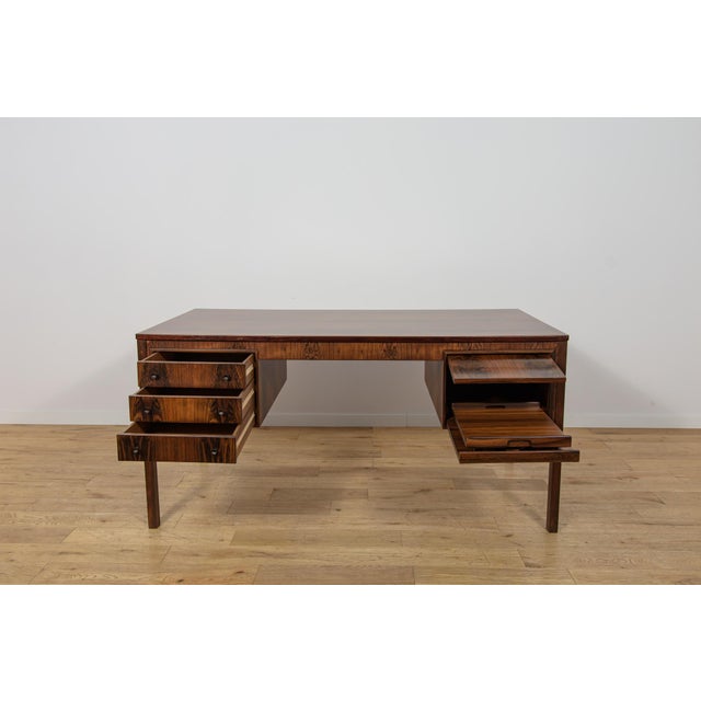 Mid-Century Model Exklusiv Rosewood Desk by Erik Wørts for Ikea, Sweden, 1960s For Sale - Image 17 of 18