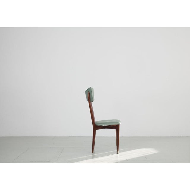 Dining Room Chairs attributed to Ico Paris, Set of 6 For Sale - Image 5 of 18