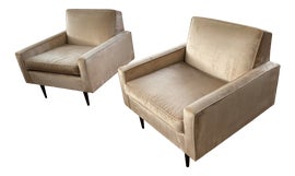 Vintage New White Club Chairs For Sale Chairish