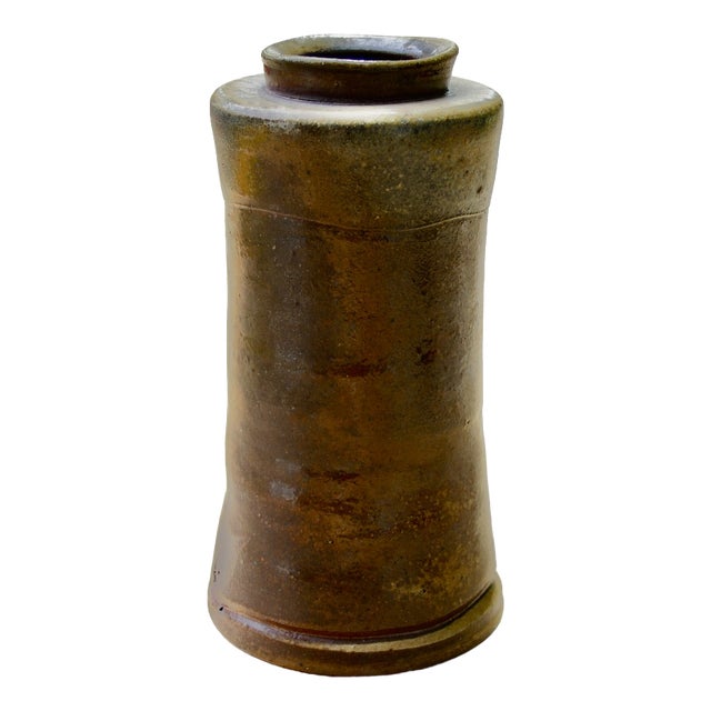 German Anagama Vase by Horst Kerstan, 1994 For Sale