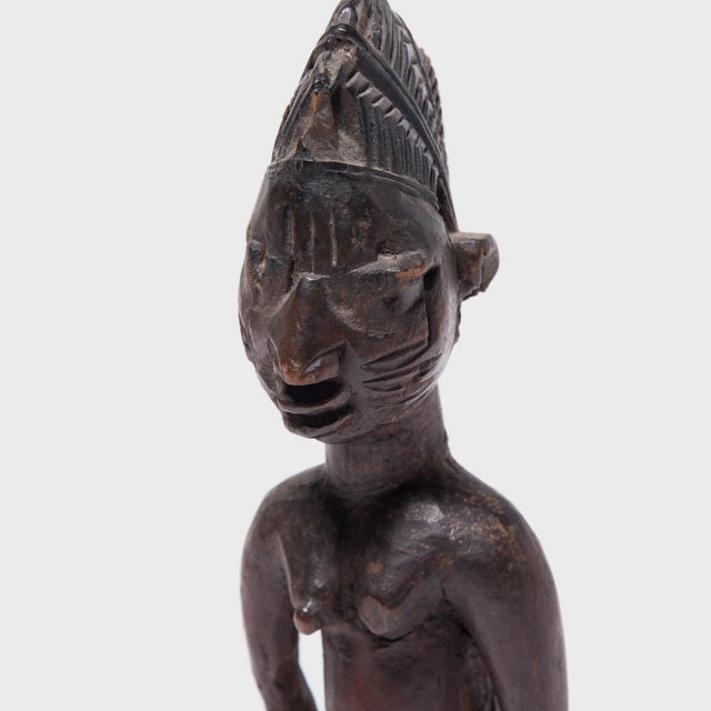 Mid 20th Century Nigerian Yoruba Ibeji Twin Figure, C. 1950 For Sale - Image 5 of 5