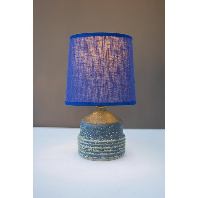 Mid-Century Modern Swedish Pottery Table Lamp by Rolf Palm for Hoganas Keramik, 1960s For Sale - Image 11 of 12