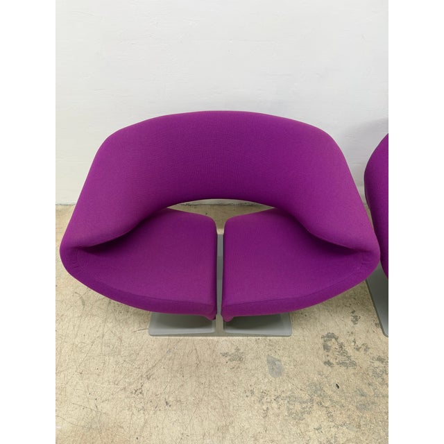 Original Pierre Paulin Ribbon Lounge Chairs for Artifort - A Pair For Sale - Image 10 of 18