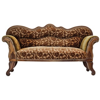 Danish 2 Seater Sofa in Ash Wood, 1930s For Sale