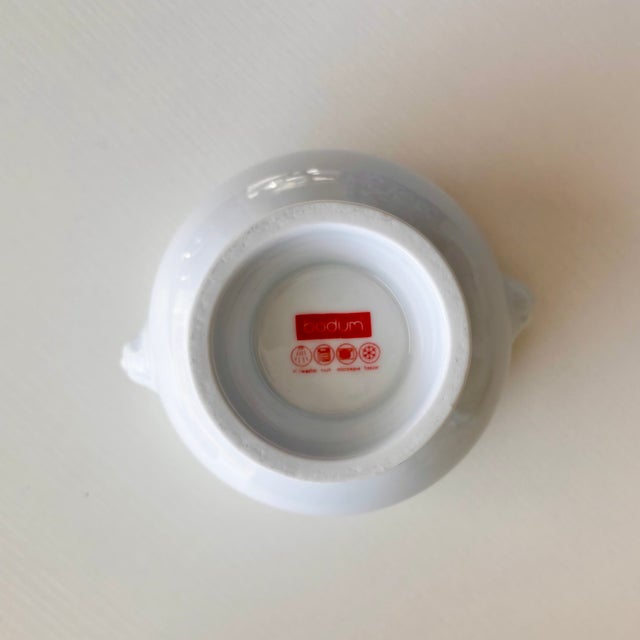 White Bodum French White Porcelain Lion Head Soup Bowls - Set of 4 For Sale - Image 8 of 14