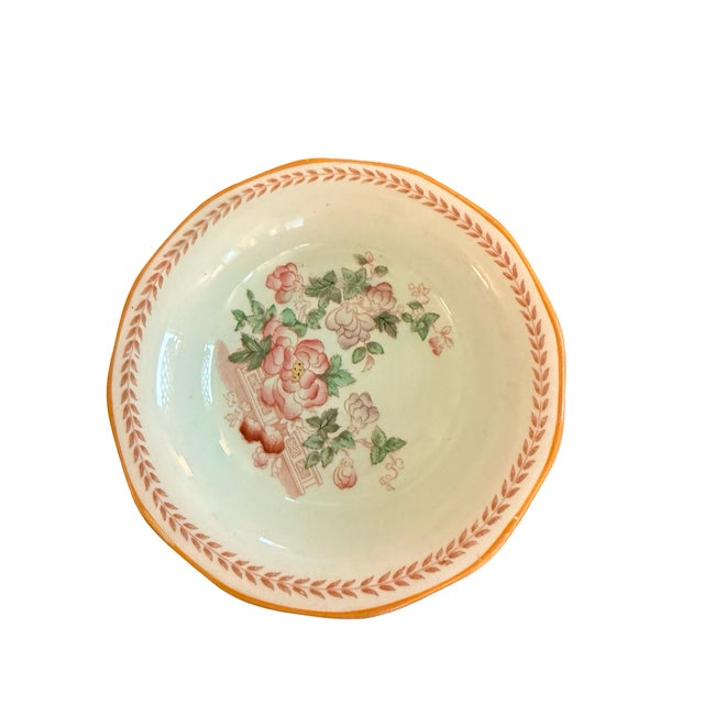 Vintage Adams Calyx Ware Metz English Ironstone Berry Bowls, Set of 7 For Sale - Image 15 of 18
