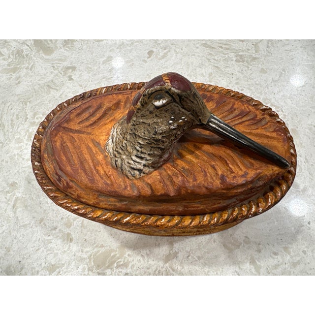 Mid 20th Century Vintage Pillivuyt French Duck Head Terrine, Mid-20th Century For Sale - Image 5 of 7
