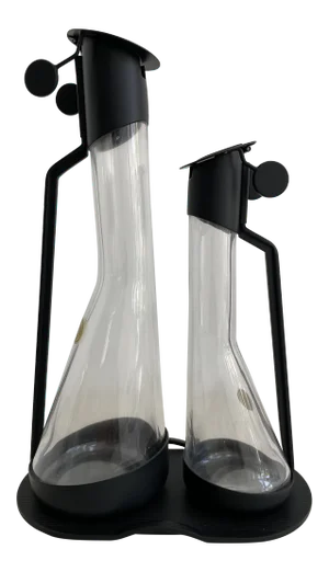 1980’s Oil and Vinegar Cruet Set by Archille Castiglioni for Alessi - Set of 2