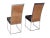 Contemporary 1970s Milo Baughman for Thayer Coggin Side Chairs - Set of 5 For Sale - Image 3 of 4