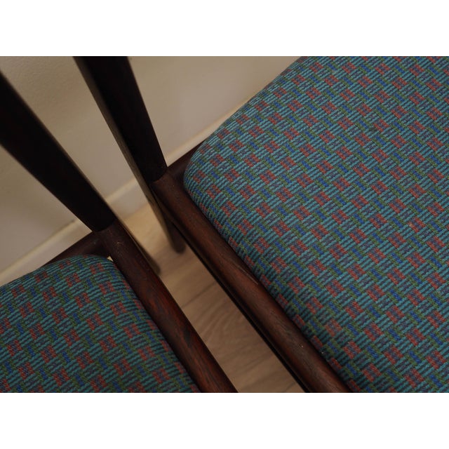 Danish Rosewood Chairs, Denmark, 1970s, Set of 3 For Sale - Image 12 of 17