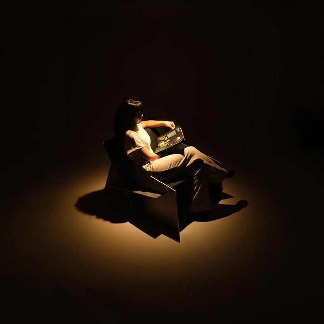 Remus Aluminium Armchair by Bureau of Entropy For Sale - Image 4 of 9