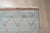 4x12 Isla Moroccan Blue Geometric Modern Hand Knotted Wool Carpet Rug For Sale In New York - Image 6 of 6