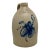 Excellent Antique American 2 Gallon Blue Decorated Stoneware Jug by F B Norton & Co. Worcester Massachusetts 1880s For Sale