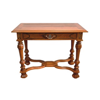 Louis XIV Walnut Table, Late 19th Century For Sale