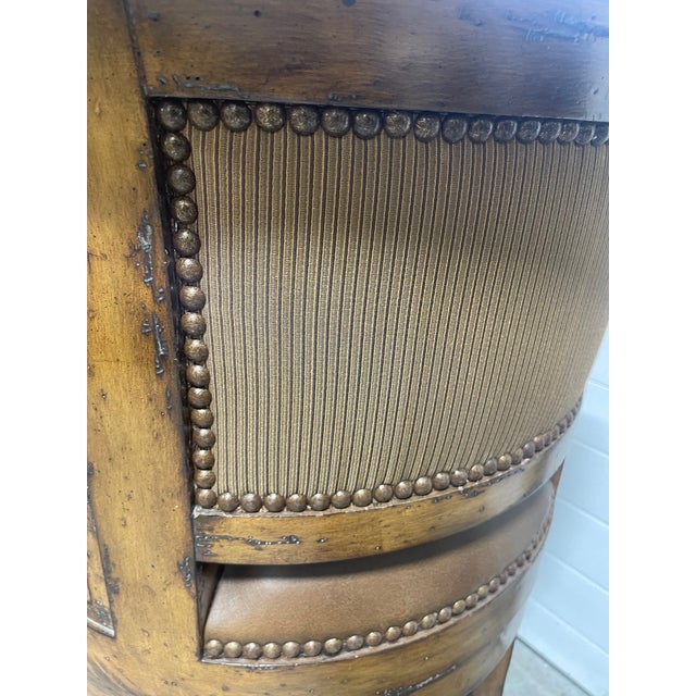 Leather Swivel Barstools For Sale In Buffalo - Image 6 of 11