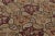 2010s Antique Bessarabian Square Tapestry in Red & Brown Floral Patterns- Rug & Kilim For Sale - Image 5 of 10