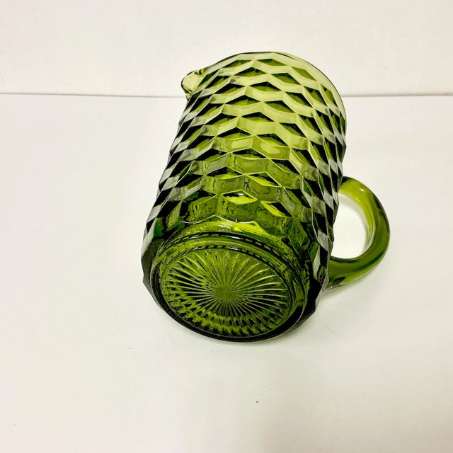 1960s Vintage Boho Chic Americana Indiana Glass Whitehall Glassware Set - 17 Pieces. For Sale - Image 14 of 17