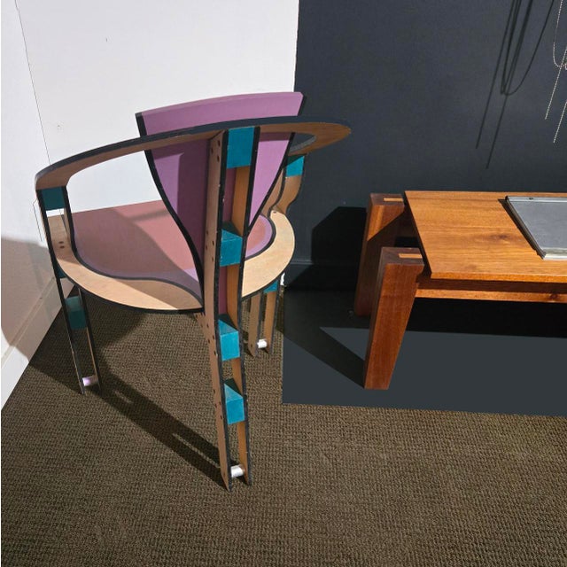 1990s Vívido Chair Sculpture by Rob Edley Welborn For Sale - Image 4 of 10