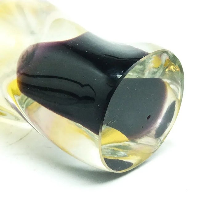 1960s Vase by Hanna Machanovska for Mstisov Glassworks, Czechoslovakia, 1960s For Sale - Image 5 of 9