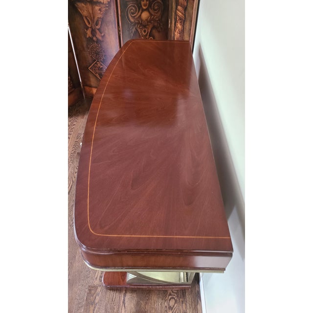 1990s Vintage Thomasville Bogart Collection Art Deco Console Chairish