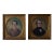 A Pair of American Portrait Paintings, 19th Century For Sale