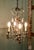 French Chandelier with Crystal Amber and Mauve Fruits, 1900 For Sale - Image 3 of 8