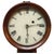 Federal Mahogany Banjo Clock With 2 Eglomise Panels & Eagle Finial C1860 For Sale - Image 4 of 7