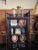 Wood Vintage Bamboo and Glass Vitrine Display Case Cabinet For Sale - Image 7 of 10