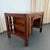 This Arts & Crafts desk circa the 1920s beautifully showcases the honest craftsmanship and geometric precision of the Arts...
