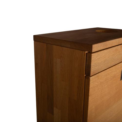 Team 7 Cubus Sideboard in Oak For Sale - Image 5 of 16