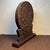 This stunning vintage tabletop screen is a masterful example of traditional Chinese wood carving. Crafted from rosewood...