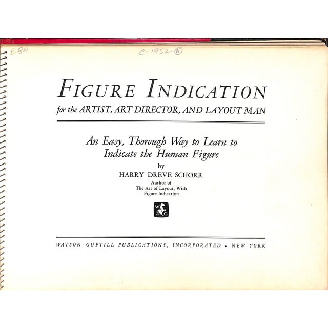 SCHORR, Harry Dreve [95] pp. Watson-Guptill Publications, Inc. 1952 First Edition 9" x 12" Spiral-bound