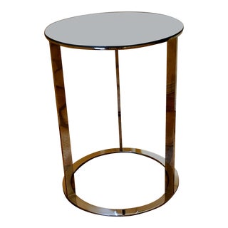 Late 20th Century Modern Design by Antonio Citterio Made in Italy Side Table For Sale