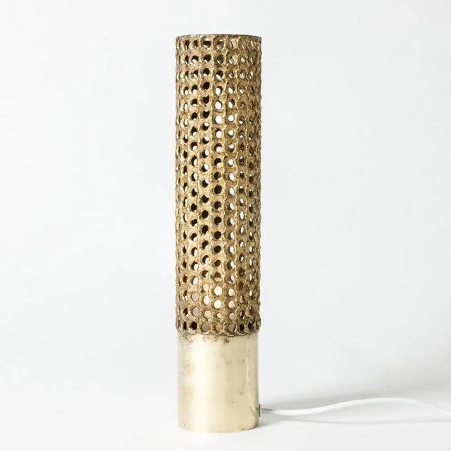 Vintage Brass Table Lamp by Pierre Forssell For Sale - Image 9 of 9