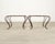 Neoclassical Pair of Rose Tarlow Twig Iron Garden Lattice Side Tables For Sale - Image 3 of 18