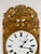 Brass Antique, French, Repousse, Comtoise Stunning Wall Clock, 1800s Working For Sale - Image 8 of 10
