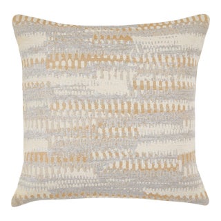 Modern Abstract Geometric Pattern Pillow For Sale