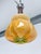 Mid-Century Modern Amber Colored Murano Glass Ceiling Lamp, Italy, 1960s For Sale - Image 3 of 14