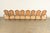 1960s Thomasville French Provincial Louis XV Carved Walnut and Cane Back Dining Chairs, Set of Eight For Sale - Image 5 of 14