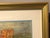 1980s Vintage Framed Edna Hibel "Lovers of Florence" Limited Edition Lithograph For Sale - Image 9 of 12
