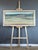 Mid-Century Modern 1959 Mid-Century Modern 'Fields at First Light' Vintage Swedish Original Landscape Oil Painting, Framed For Sale - Image 3 of 12