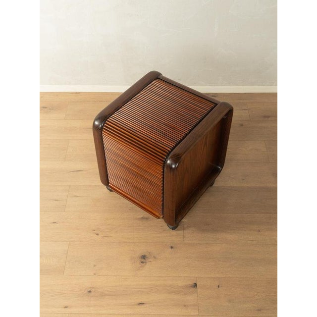 Wood Hombre Rolling Cabinet by Burkhard Vogtherr for Rosenthal For Sale - Image 7 of 15