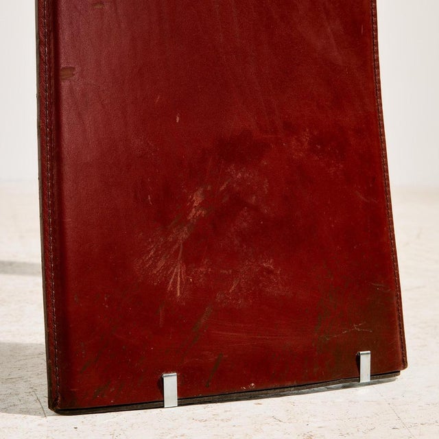 Pietro Costantini Leather Dining Chairs, 1980s, Set of 4 For Sale - Image 13 of 18