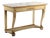 Restoration Console in Lacquered and Gilded Walnut For Sale