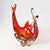 Red and Uranium Murano Glass Bowl, 1960s For Sale - Image 6 of 15
