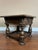 Antique English Side End Table Small Square Carved Oak Jacobean Revival C1910 For Sale In Dallas - Image 6 of 18