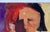 1980s “Seated Woman” Acrylic on Canvas by Caroline Mitchell - For Sale - Image 9 of 9